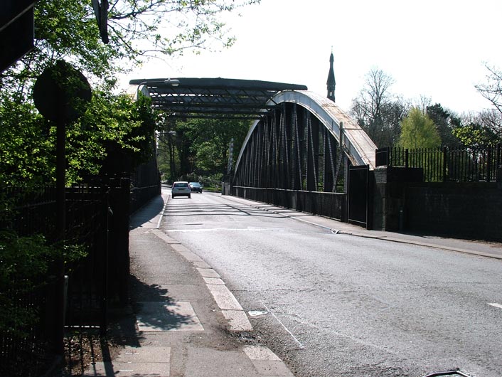 Approaching a swing bridge