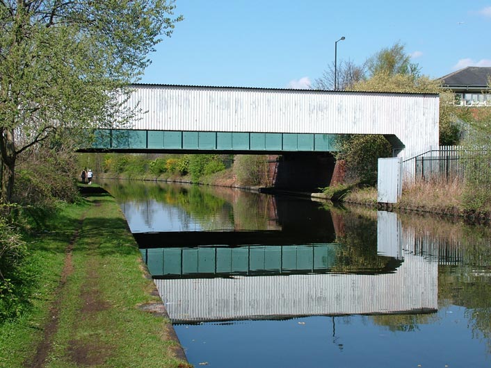 Ashburton Road bridge (Bridge 46) and pipe bridge