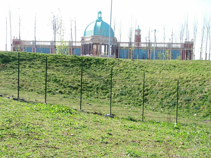 View of the Trafford Centre from the towpath