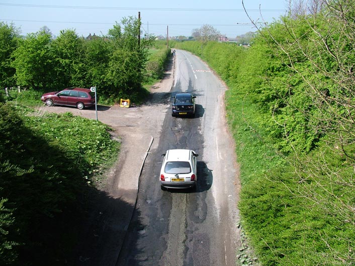 View from Dunham Woodhouse underbridge (Bridge 26B)