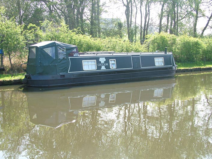 A boat named 'Coccium', a Wiganers?