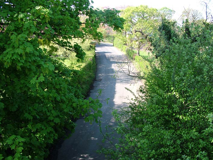 View from Cliffe Lane underbridge (Bridge 18A)