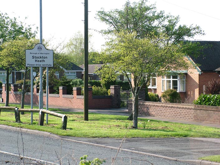 Stockton Heath sign