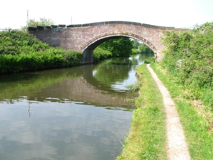 Acton Grange bridge (Bridge 8) close to Moore