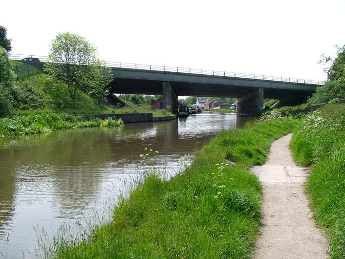 M56 motorway bridge