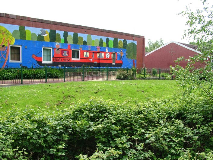 Mural at Norton