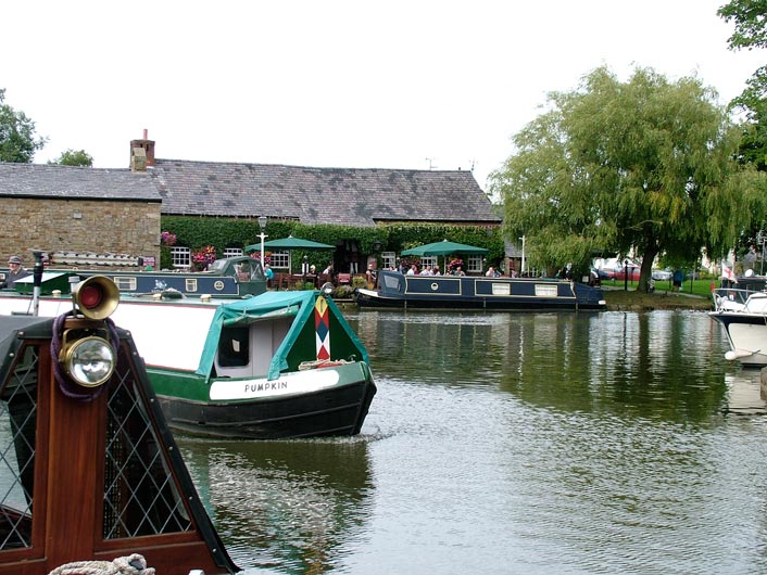 Boats moored at Garstang