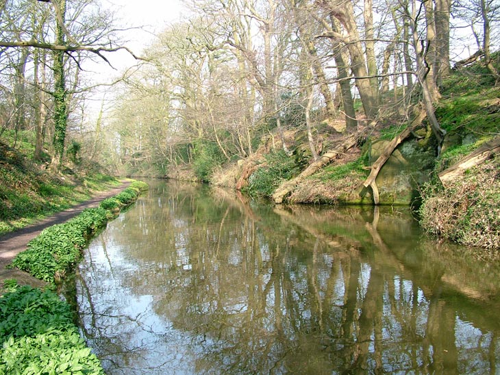 Beautiful canal scenery