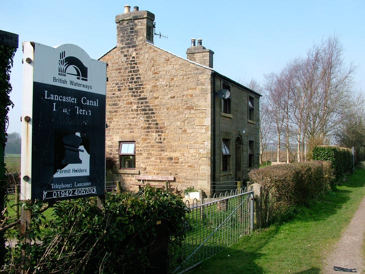 Stone cottage at Glasson junction