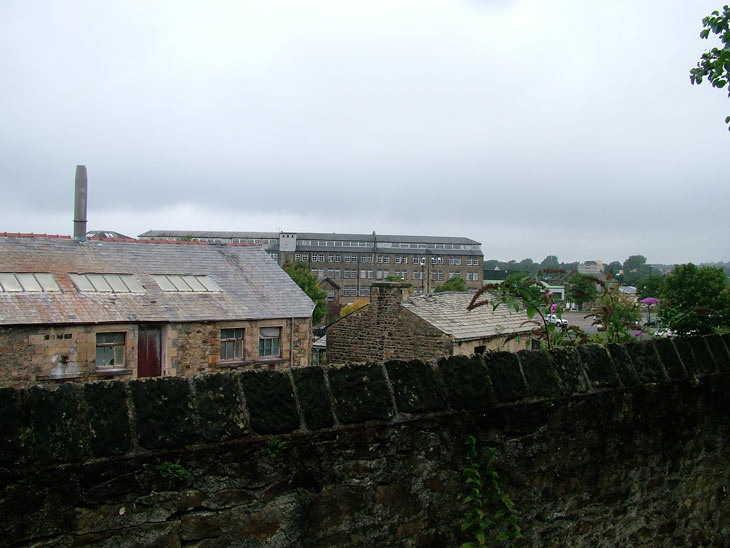 View over Lancaster from the towpath