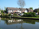 Modern canalside housing at Lymm Modern canalside housing at Lymm