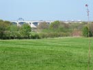 View towards the Thelwall viaduct View towards the Thelwall viaduct