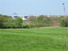 View towards the Thelwall viaduct