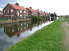 Canalside housing at Bedford