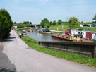 Boats moored at Preston Brook