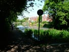 The start of the canal walk in Preston