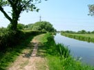 Countryside, note towpath, now earth and grass Countryside, note towpath, now earth and grass