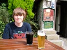 Time for a well earned pint! Time for a well earned pint!