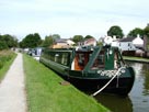 Boats moored at Bilsborrow