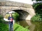 Thomas at Stubbins bridge (Bridge 51) Thomas at Stubbins bridge (Bridge 51)