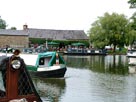 Boats moored at Garstang Boats moored at Garstang