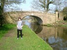 Thomas at Corless bridge (Bridge 76)