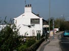 The Plough pub at Galgate, our food stop The Plough pub at Galgate, our food stop