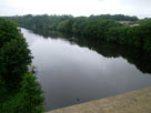 View of the River Lune from the aqueduct