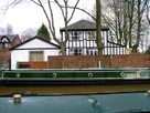 House by the canal at Worsley House by the canal at Worsley