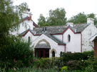 A quaint old gothic style cottage