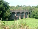 Impressive viaduct that carries the railway to Leeds
